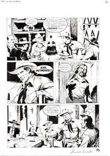 Piccinelli, Alessandro - 1 Original page - Tex #649 - "La stirpe dell’abisso" - 2014 | Catawiki