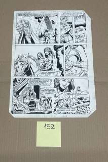 Mark TEXEIRA. « Warlord ». Encre de Chine pour la planche 16… | misc / divers