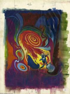 George Wilson (attributed) - Twilight Zone #45 Cover Original Art (Gold Key, 1972). The lyrics to the Chamber -