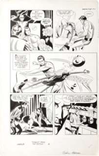 Russ Manning, Paul Norris, and Mike Royer - Magnus Robot Fighter #28, page 4 Original Art (Gold Key, 1969). It‘s -