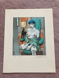 BILAL - 1 serigraphie - Nikopol - La Femme Piège - 1987 | Catawiki