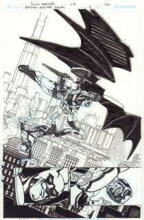 Cully Hamner | Batman And the Signal #3 P.20 - Batman And Signal Gliding Splash - 2018 | Anthony’s Comic Book Art