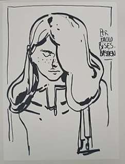 Bastien Vivès - 1 Original drawing - Femme