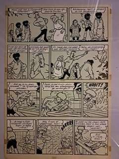 Nys, Jef - 1 Page originale + album de luxe - Jommeke 10 - De Straalvogel - 1962 | Catawiki