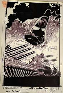 Pat Broderick John Nyberg - Doom 2099 #30 Cover (Marvel, 1995)