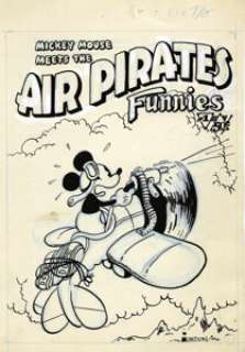Bobby London - Air Pirates Funnies #1 Cover Original Art (Hell Comics, 1971). The story behind Air Pirate - | Heritage