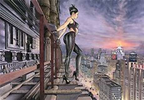 Lounis Chabane - 1 Colour pencil drawing - "Everything is seconds" | Catawiki