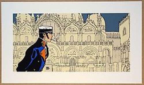 Pratt, Hugo - 1 Estampe Pigmentaire - Corto Maltese - Histoire | Catawiki