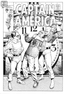 Chris Weston - Captain America 131 Cover (Oml)