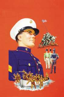 Frank X. Doyle World Around Us #11 Cover Original Art (Gilberton, 1955). Here is a rousing, patriotic cover, - | Heritage