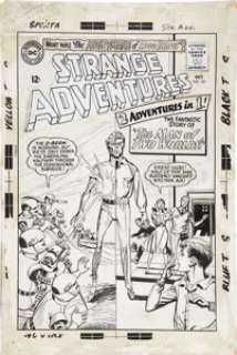 Bernard Baily Strange Adventures #181 Cover Original Art (DC, 1965). This cover story originated from a -