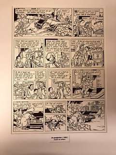 Geerts, Paul / Studio Vandersteen - 1 Original page - Suske en Wiske 225 - De Goalgetter - 1990 | Catawiki