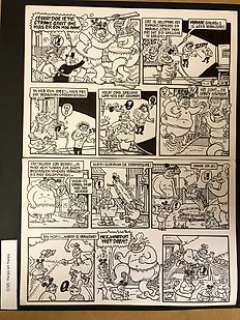 Linthout, Willy - 1 Original page - Urbanus 118 - Harpo en Harpy - 2006 | Catawiki