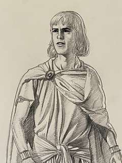 Demarez, Thierry - 1 Original drawing - Alex Senator - Enak - dessin mine de plomb - 2020 | Catawiki