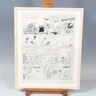 Michel Greg (1931-1999) Zig et Puce, Le Voleur fantôme, 1965 Planche… | misc / divers