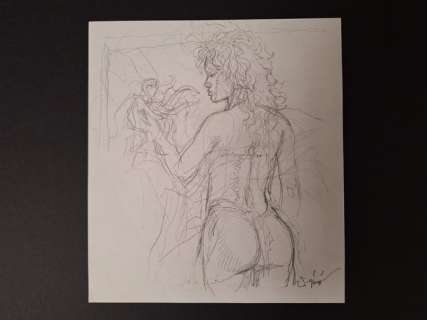 Paolo Eleuteri Serpieri - Druuna Sketch | Catawiki