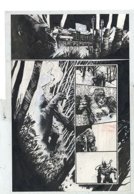 Jason Shawn Alexander | Spawn original art, issue 290 page 10 | Jason Shawn Alexander