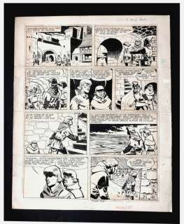 Sirius - 1 Original page - Les Timour T20 - L’Oiseau flamboyant - 1966 | Catawiki