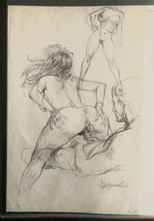 Serpieri, Paolo Eleuteri - 1 Original drawing - Croquis - 1995 | Catawiki