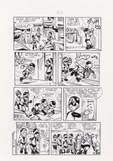 Janusz Christa (1934 - 2008) | Janusz Christa (1934 - 2008) | "Kajtek i Koko. W kosmosie", plansza nr 239 | Desa Unicum