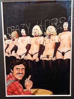 Manara, Milo | Original illustration  - Crazy Horse  - Lui | Catawiki