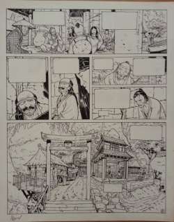 Adamov, Philippe | Original page  - Le vent des dieux | Catawiki