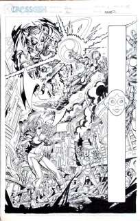 George Perez - 1 Original page - Solus - (comics) #1 page 15 - 2003 | Catawiki