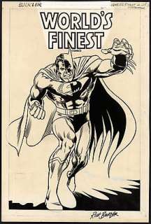 Buckler, Rich - WORLD‘S FINEST COMICS (1941-86) #283 Cover