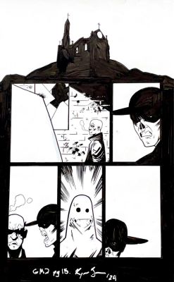 Raymar Brunson | Raymar Brunson - Ghost Man: Flesh and Bullets- Issue #2 Page # 15 | Panel Punk Comics Originals