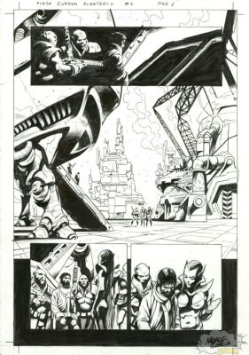 Manuel García | Flash Gordon Quarterly #4 page 01 | Manuel García