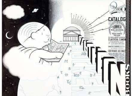 Chris Ware - Pantheon Publishers Summer Catalogue 2000 Cover