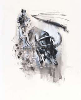 Follet | Illustration au lavis et Ã  la gouache blanche… | Millon