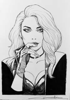 Candita, Giuseppe - 1 Original drawing - Black Canary - 2024 | Catawiki
