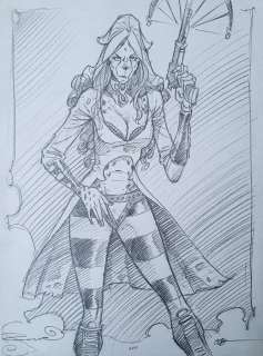 Boiscommun, Olivier - 1 Original drawing - Le Règne - Guéparde Octavia