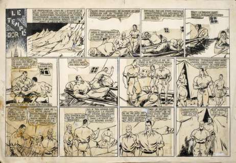 Â«Alain La FoudreÂ» . 4 aventures complètes. Encre de Chine pour la&hel | Tessier Sarrou