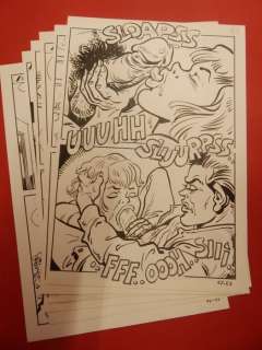 Angiolini, Sandro - 6 Original page - La Poliziotta #67 - La ragazza del night - 1984 | Catawiki