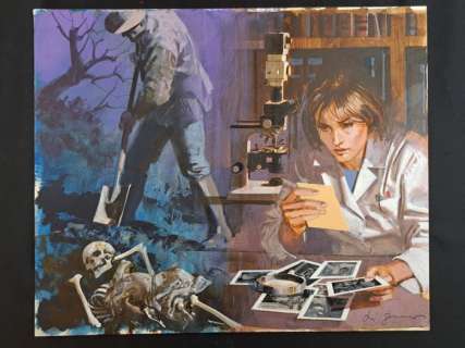Di Gennaro, Aldo - 1 Original colour drawing - Resti Umani | Catawiki