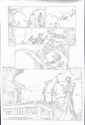 Lee Ferguson | Lee Ferguson: Batman 80 Page Giant 2010 comic - Joker: Page 10 | Panel Punk Comics Originals