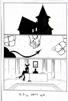 Raymar Brunson | Raymar Brunson - Ghost Man- Issue#3 Page# 18 | Panel Punk Comics Originals