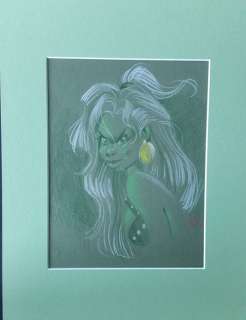 Crisse (Chrispeels, Didier) | Original illustration on dark green paper  - (2002) | Catawiki