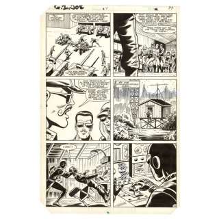 Marvel Comics - G.I. Joe: A Real American Hero No. 4 P. 12 by Herb Trimpe and Jon D’Agostino | Propstore