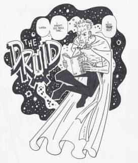 Grist, Paul - 1 Original drawing - Jack Staff - The Druid - 2001 | Catawiki