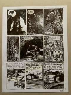 Gaultier, Christophe - 1 Original page - Robinson Crusoé - 2007 | Catawiki