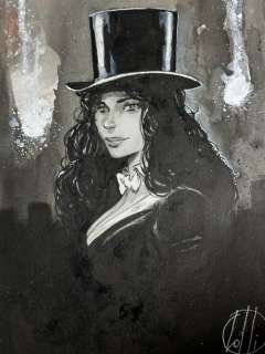 Matteo Lolli - 1 Original drawing - Zatanna | Catawiki
