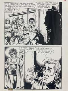 Magnus & Bunker - 1 Original page - Alan Ford - Intrigo a Monte Calvo - 1974 | Catawiki