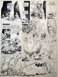 LOISEL Régis  - La quête de l’oiseau du temps  - Planche non publiée pour cette[...] | Vermot et Associés