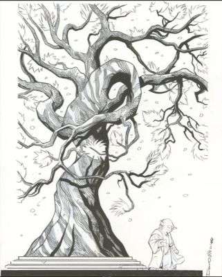 STAR WARS YODA #5 ORIGINAL COVER ART BY DAVID MESSINA | Scott’s Collectables