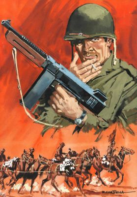 Rafael Cortiella | Original Cover: war – Brigada de Locos – Cortiella | Origin Of Comics