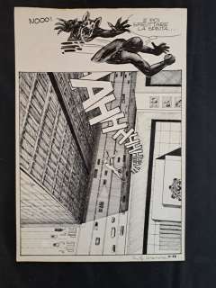 Manara, Milo - 1 Original page - Genius - n.1 "Il Morso della Lupa" | Catawiki