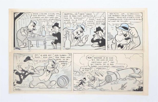 Lot 991 - MARTEN TOONDER STUDIO’S. HEER BOMMEL EN DE WEDDENSCHAP | Zwiggelaar Auctions
